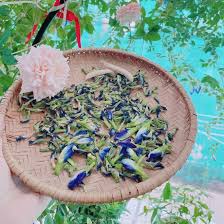 Hoa Đậu Biếc Phơi Khô Sạch 100% Nhà trồng, Không Phân Không Thuốc