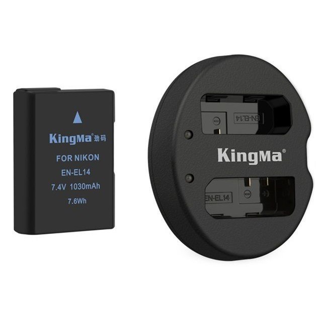 Pin,sạc kingma EN-EL14 cho nikon