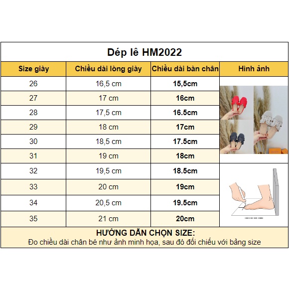 Dép lê chữ H cho bé dép lê đi biển đi chơi cho bé gái phong cách tiểu thư mã HM01