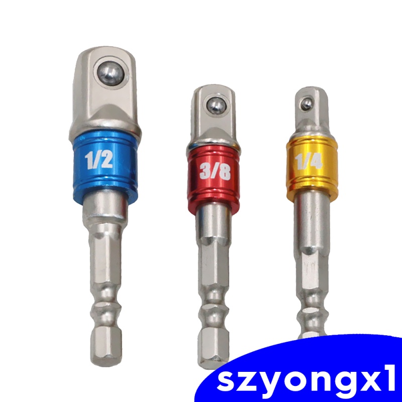 Set 3 Đầu Nối Mũi Khoan Lục Giác Mini