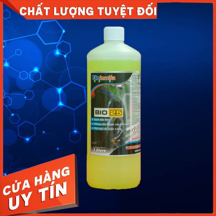 Dung dịch rửa xe không chạm BIO 25 1 Lít rửa xe ô tô siêu sạch