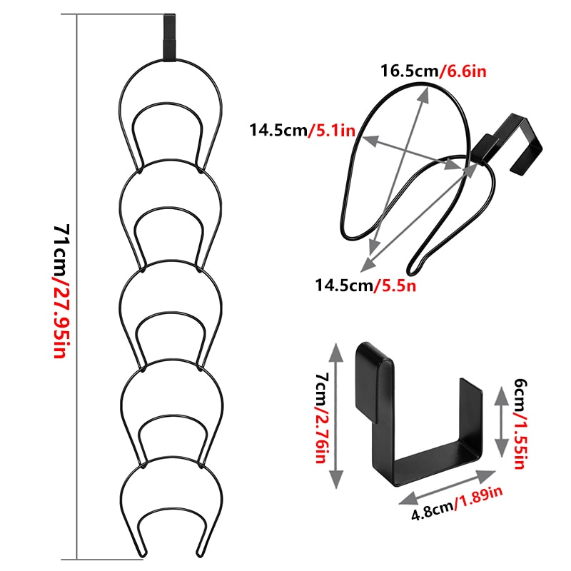 Móc treo mũ hình tròn trưng bày tiện dụng