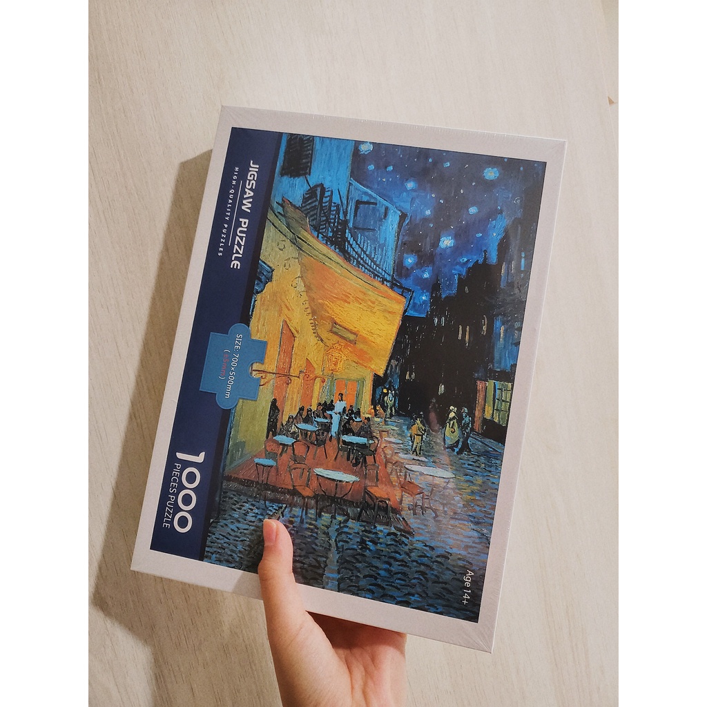 [THANH LÝ] ĐỒ CHƠI BỘ TRANH XẾP HÌNH Cao Cấp 1000 MIẾNG MÓP HỘP JIGSAW PUZZLE 1000
