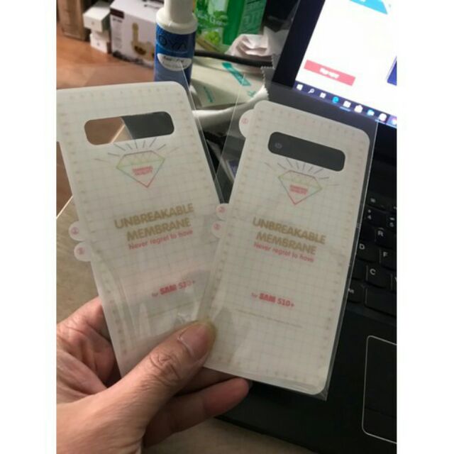 Dán PPF mặt sau samsung S10 và S10 plus