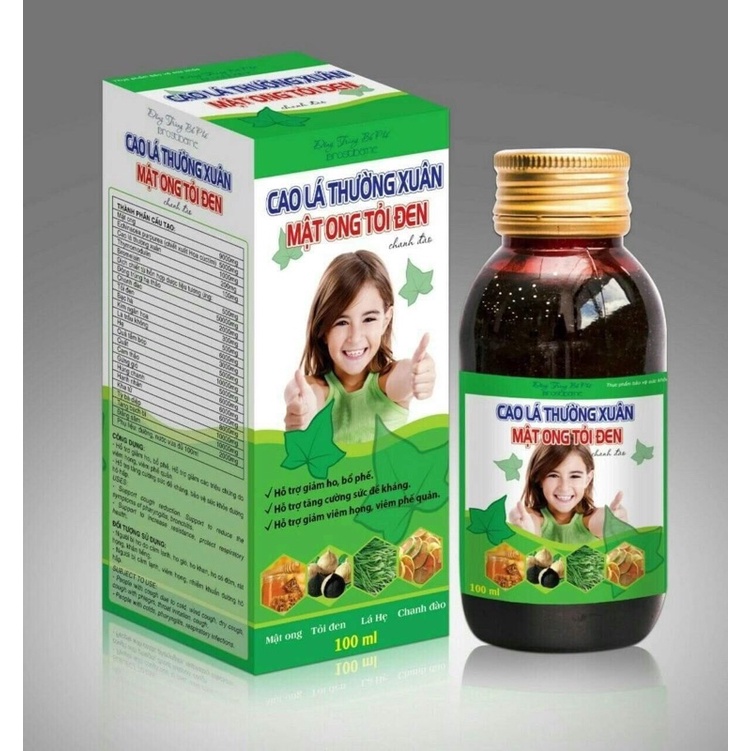 Siro Ho Cao Lá Thường Xuân_SIRO CHO TRẺ NHỎ