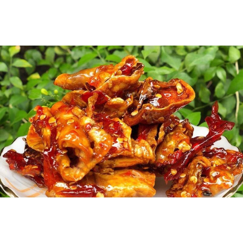 Mực rim cay thơm ngon, dai, giòn, cay xèn, đồ ăn vặt 💥 FREESSHIP 💥 Mực rim Bình Định, Mabe Food | BigBuy360 - bigbuy360.vn