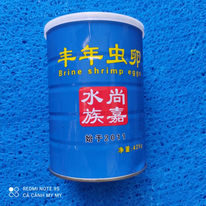  Trứng artemia lon xanh | Artemia lon xanh date mới