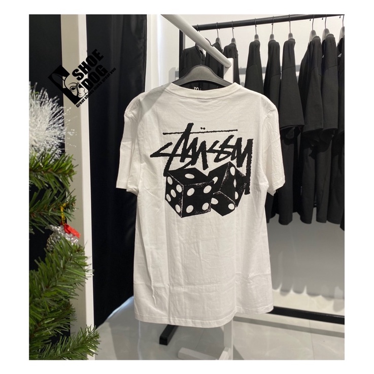 [Chính hãng Authentic] Áo thun Stussy World Tour trắng đen nam nữ giá tốt