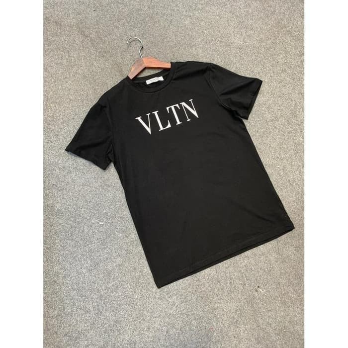 Áo Thun Trơn In Chữ 30s Distro Vltn Valentino Kl4669 Thời Trang Trẻ Trung