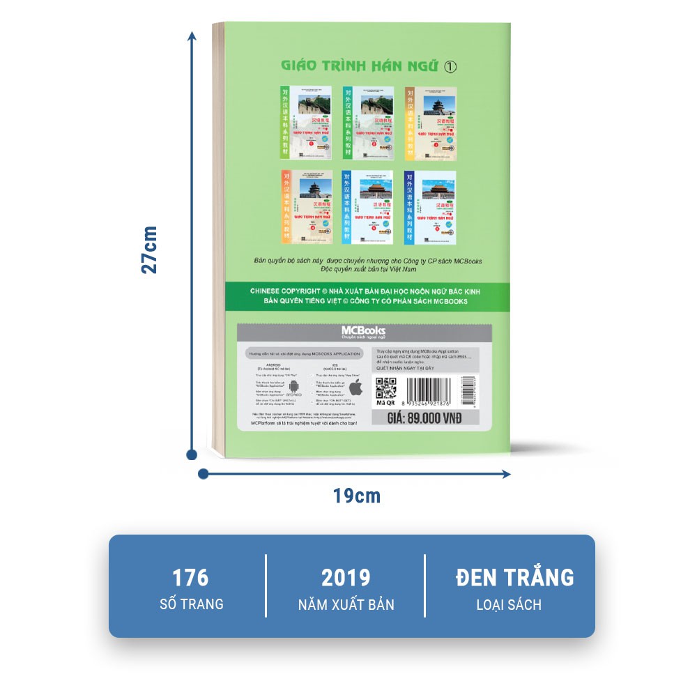 Sách - Giáo Trình Hán Ngữ Tập 1 - Quyển Thượng - Tặng Kèm App Online