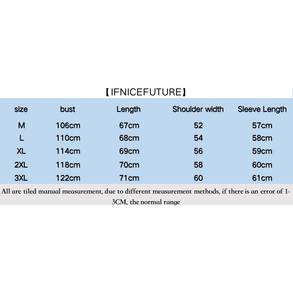 Áo khoác jean IFNICEFUTURE phong cách Hàn Quốc size M-3XL