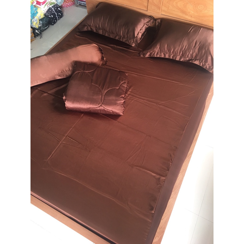 XẢ HÀNG, Bộ drap Phi lụa GIÁ XƯỞNG, CHÁT CHỌN MÀU