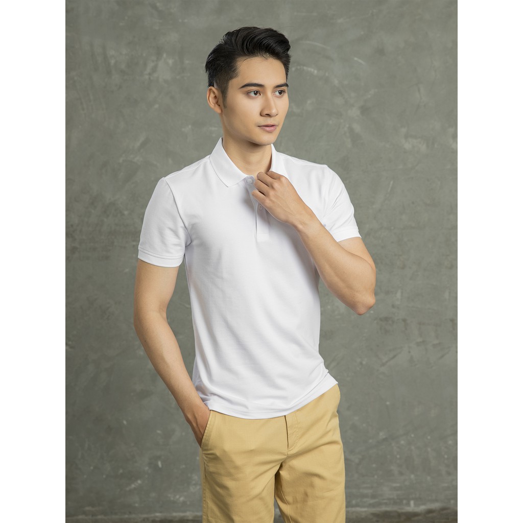 áo thun nam, áo phông ngắn tay có cổ⚡ARISTINO⚡ thiết kế đơn giản, tinh xảo, kiểu dáng SLIM FIT - APSR02