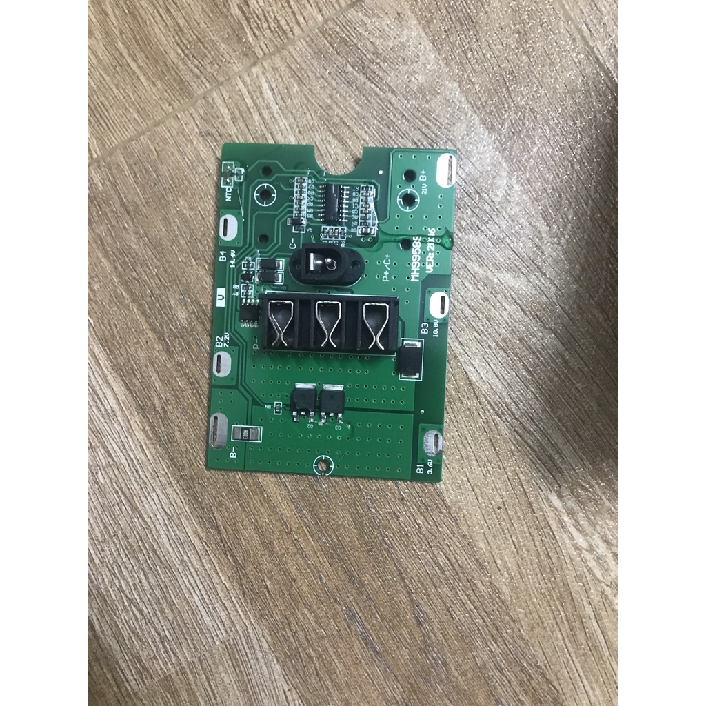 Mạch pin rakuten 5S 18V / 21V 30A, giắc DC, sạc và bảo vệ pin Li-ion 18V - 21V