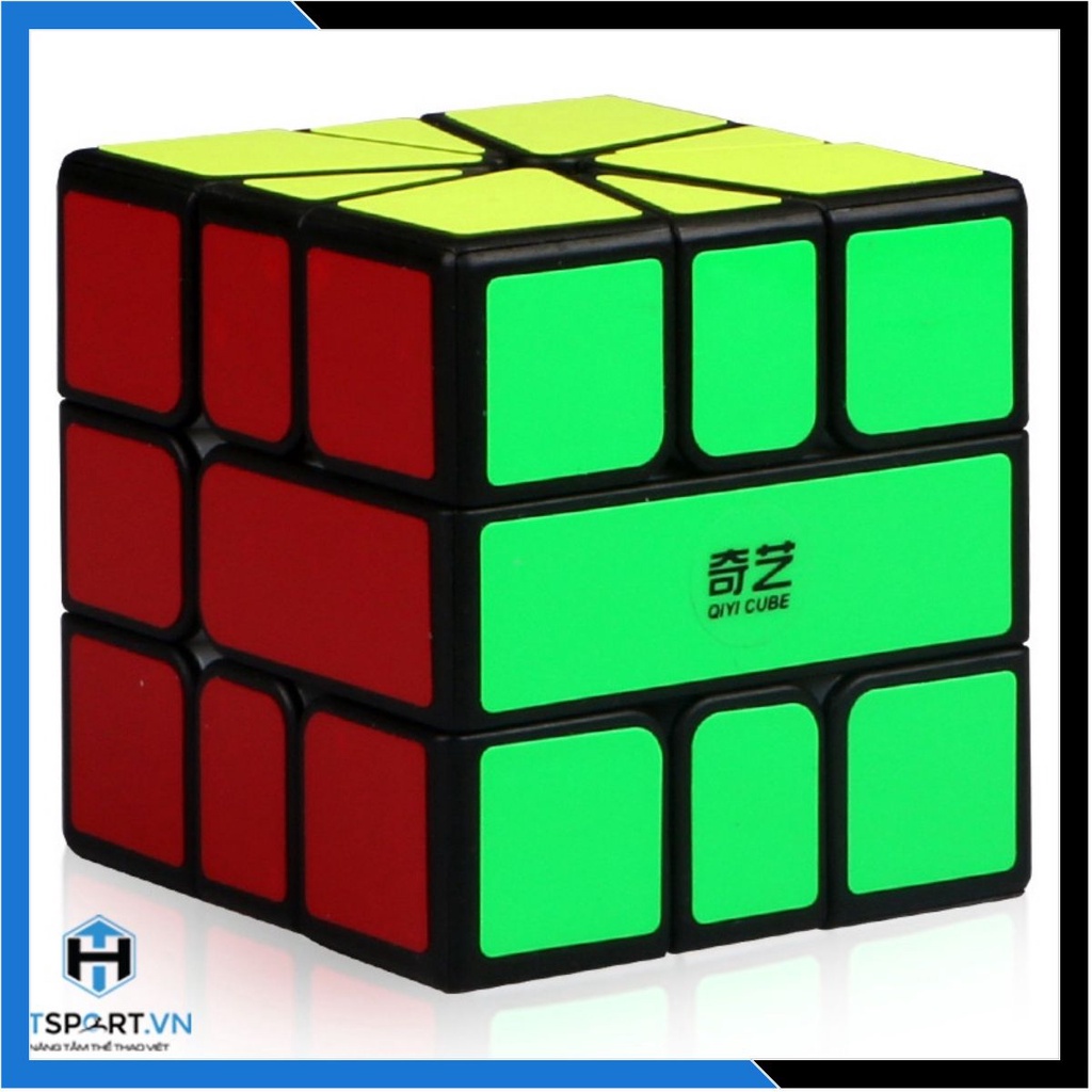 RuBik Biến Thể, Khối Rubik 3x3  QiYi Cube Biến Thể Viền Đen, Đồ Chơi Phát Triễn Trí Tuệ Xoay Trơn Mượt