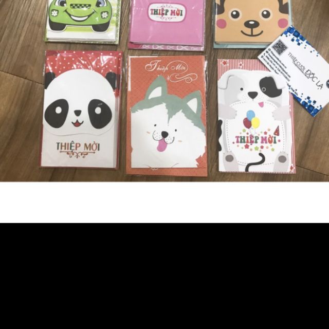 Thiệp chúc mừng sỉ combo