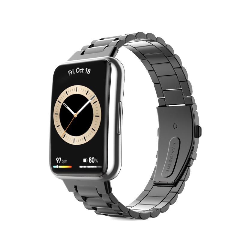 Dây Đeo Thay Thế Chất Liệu Thép Không Gỉ Thời Trang Cho Huawei Watch Fit 2 Huawei Watch Fit2