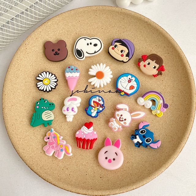 Sticker gắn dép siêu xinh xắn