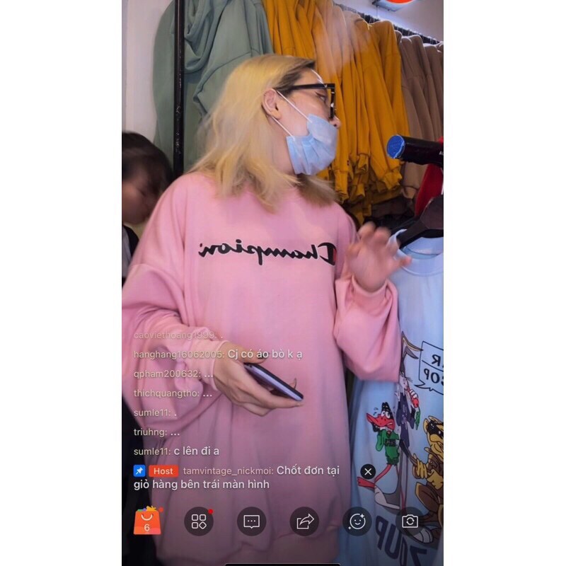 ✅ÁO NỈ THỤNG CHAMP SIÊU ĐẸP IN CHỮ | BigBuy360 - bigbuy360.vn