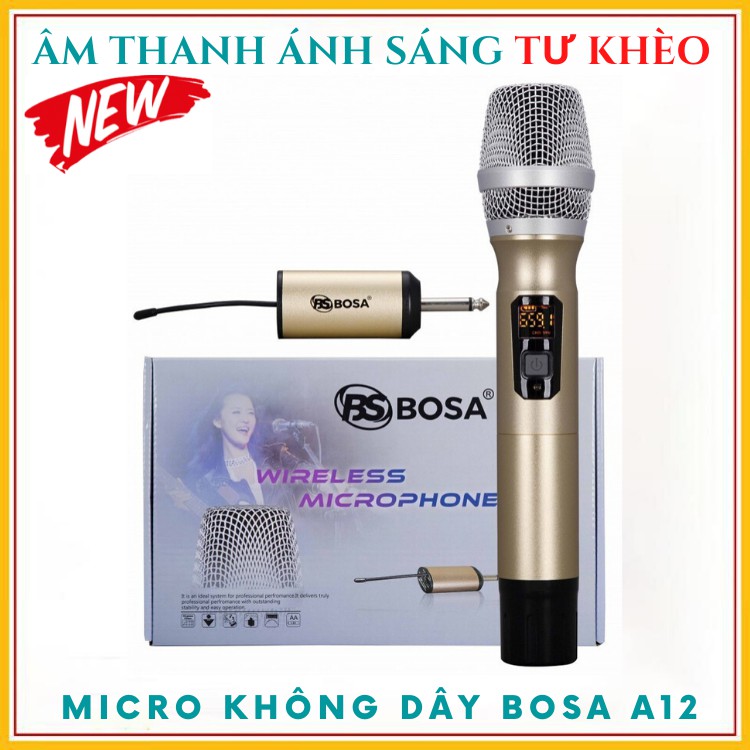 MICRO KHÔNG DÂY BOSA A12