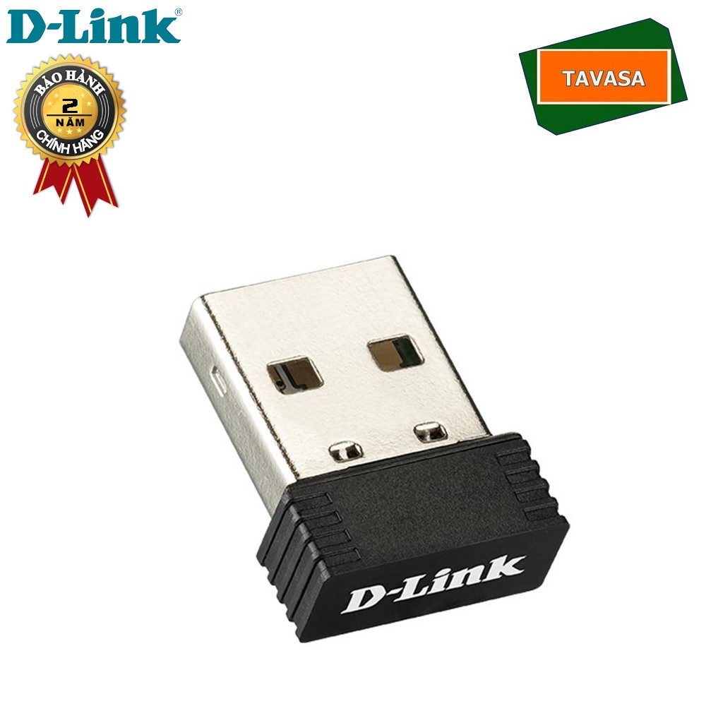 USB Thu Sóng WIFI D-Link DWA-121 (Màu Đen)