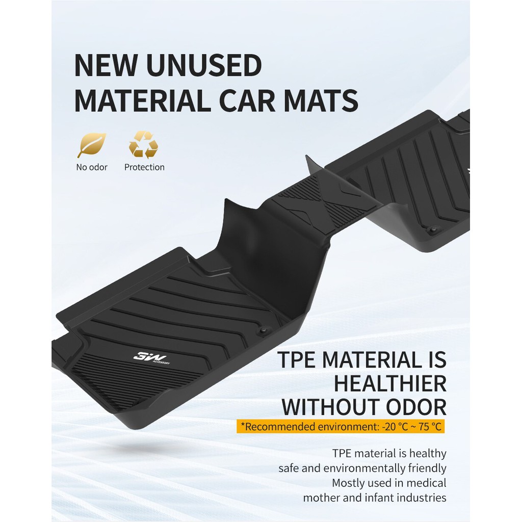 Thảm lót sàn ô tô BMW X3 ( 2018- đến nay) Chất liệu TPE cao cấp, thiết kế sang trọng tinh xảo thương hiệu Macsim 3w