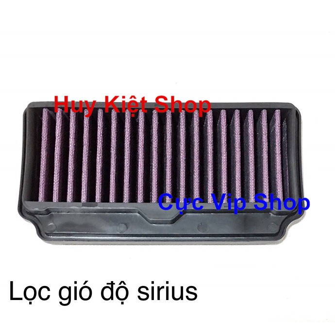 Lọc Gió Độ Sirius Cao Cấp Nhẹ Xe Tức Thì MS2306