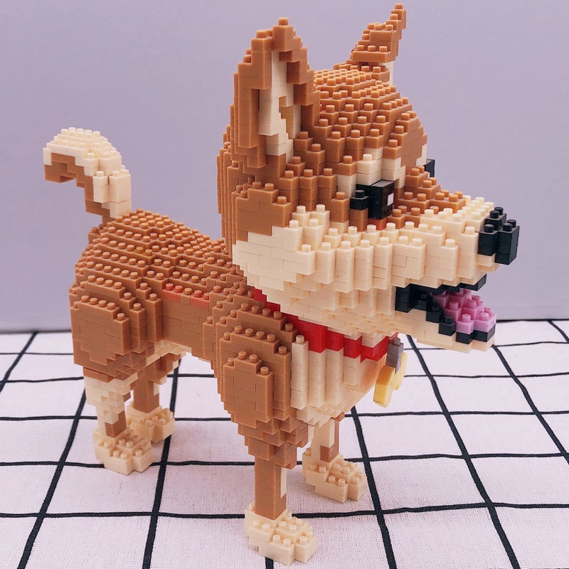 Bộ Đồ Chơi Lắp Ráp Lego Hình Chó Shiba Inu Gigi 20000