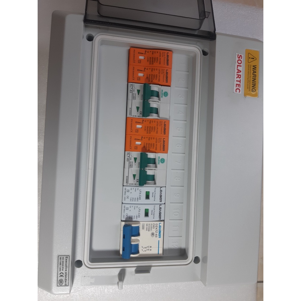 Aptomat DC 2p 800v 20A