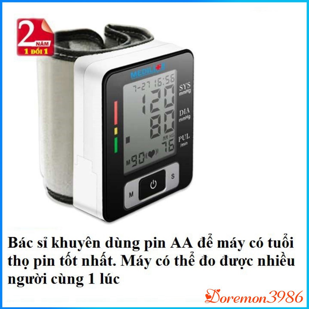 [FREE SHIP] 💥[HÀNG CHÍNH HÃNG]💥Máy đo huyết áp cổ tay Monitor JZK-003R HÀN QUỐC BẢO HÀNH 12 THÁNG 💥SIÊU HOT💥