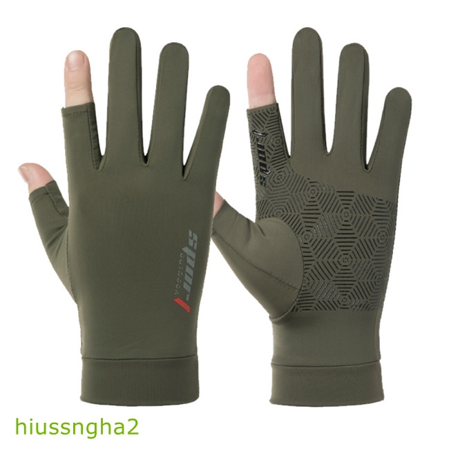Găng Tay Câu Cá Hở Ngón Chống Trượt