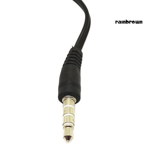 Cáp Chia Tai Nghe 2 Đầu Cắm 3.5mm
