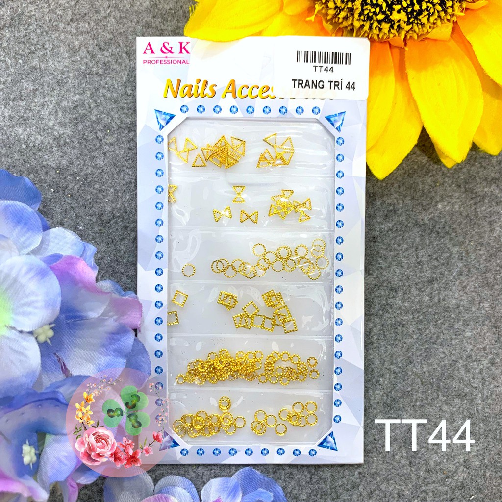 Mẫu TT44 . Charm kim loại đính trang trí móng