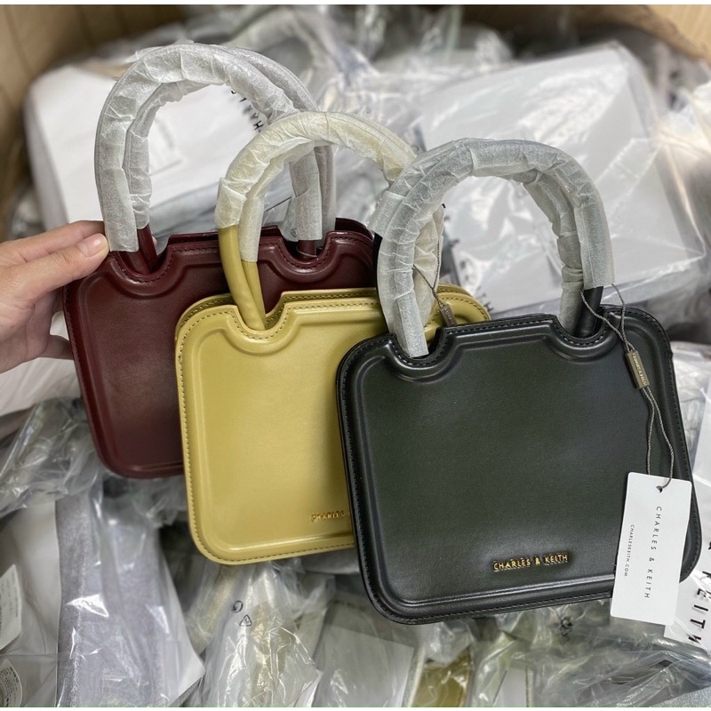 TÚI CNK HANDLE SCULPTWAL TOTE BAG