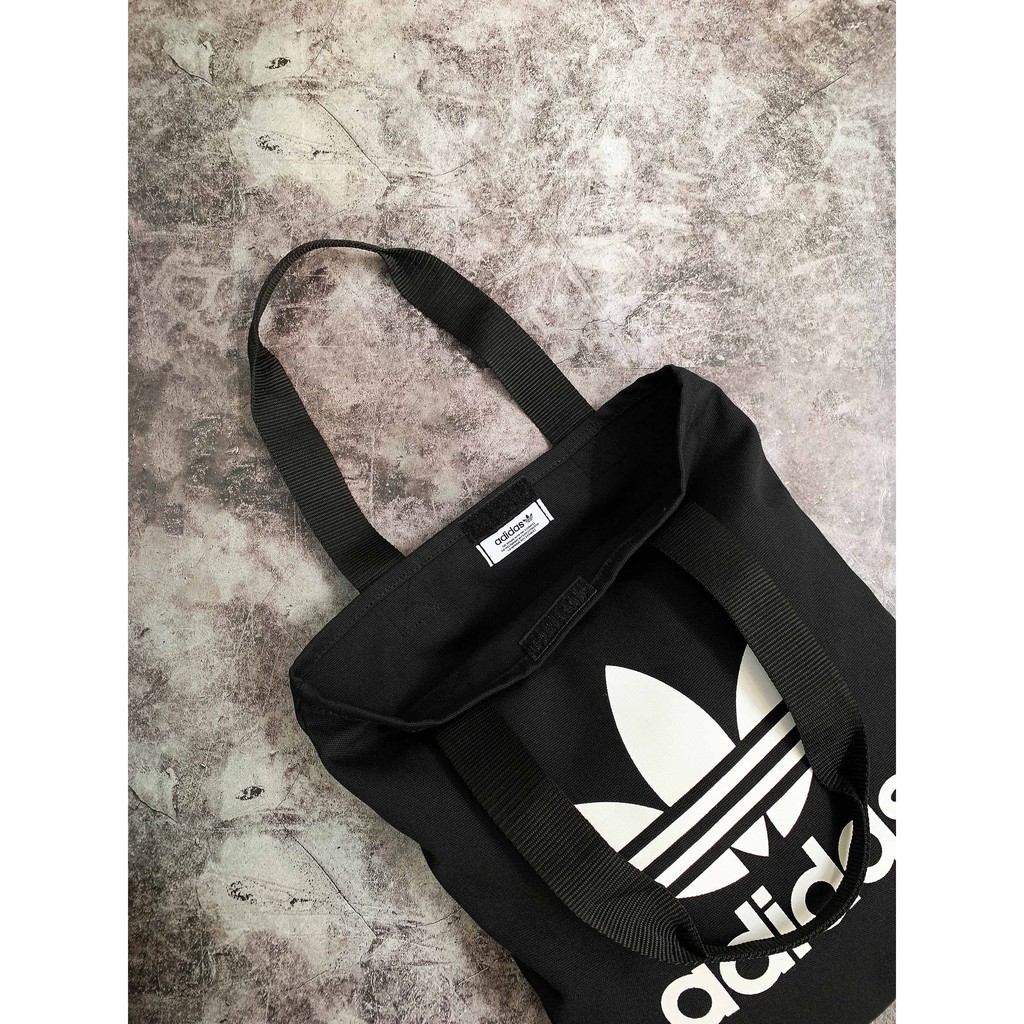 ⚡️ (ảnh thật + Video) Túi ToteBag adidas Trefoil SHOPPER Black - DW5215 | HÀNG XUẤT XỊN FULL TEM TAG /  CÓ SẴN HÀNG
