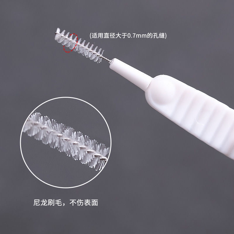 Set 10 cái cọ bằng sợi micro dùng để làm sạch vòi hoa sen, điện thoại kích thước siêu nhỏ tiện lợi