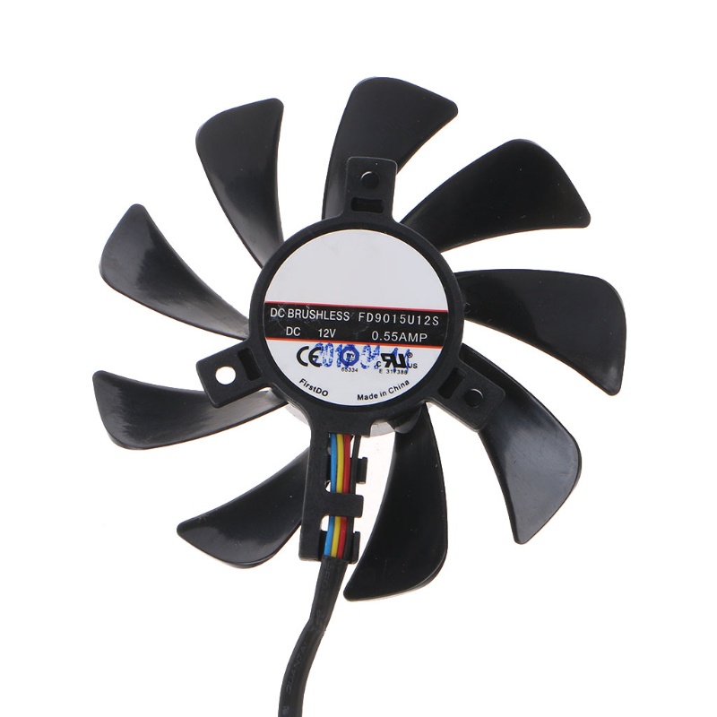 1 Quạt Tản Nhiệt 85mm Fd9015U12S Cho Sapphire Hd7770 7750 Hd7970 Rx 580 Gtx560 Gtx 950 Vga Fan Thẻ