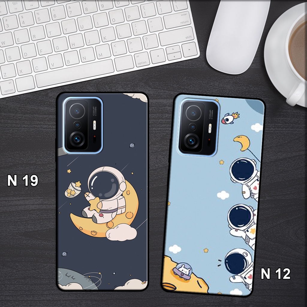 Ốp lưng Xiaomi 11T 5G - Xiaomi 11T Pro 5G ( Mi 11T 5G - Mi 11T Pro 5G) dẻo In Hình Vũ Trụ - Trend - Dễ Thương
