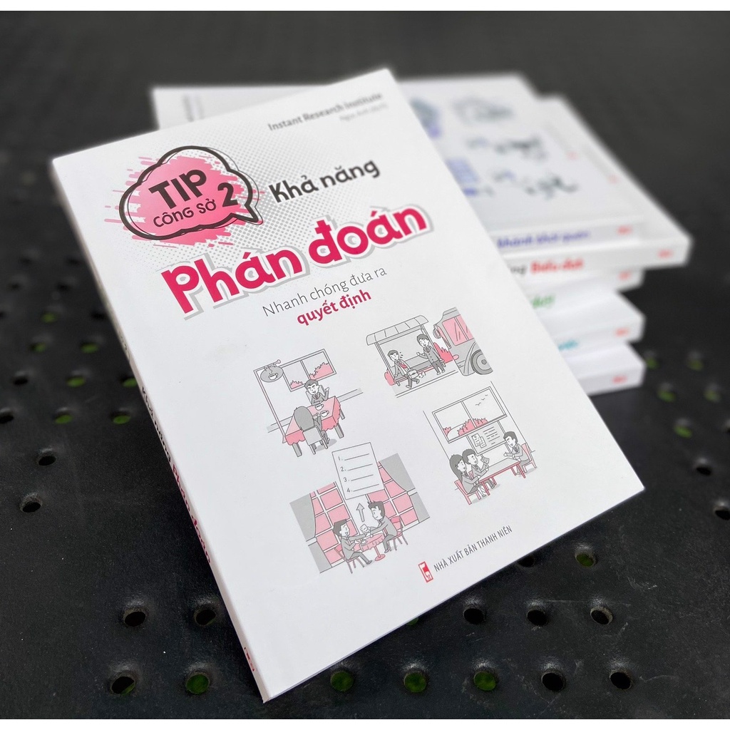 [MÃ giảm 40K]Sách - Tip công sở 2 - Khả năng phán đoán - Nhanh chóng đưa ra quyết định - ML-KN-76k-8936067603927