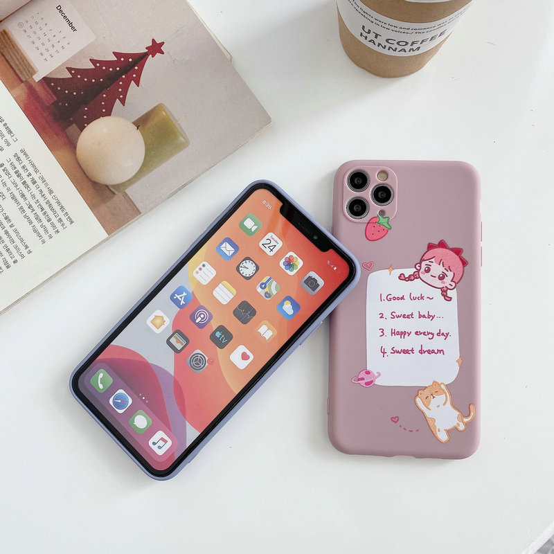 ST|【COD&Ready Stock】Dinosaur Cat Girl Soft Case for Vivo S1 Pro Y20 Y20s Y12s 2021 Y30i Y30 Y50 Y19 Y11 Y12 Y15 Y17 Y65 Y71 Y81 Y91 Y93 Y95 V5s V5 V7 Plus V9 V5 V11 V15 Z1 Pro U10