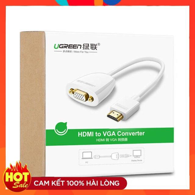 [Chính Hãng] Cáp chuyển đổi HDMI to VGA Ugreen 40252