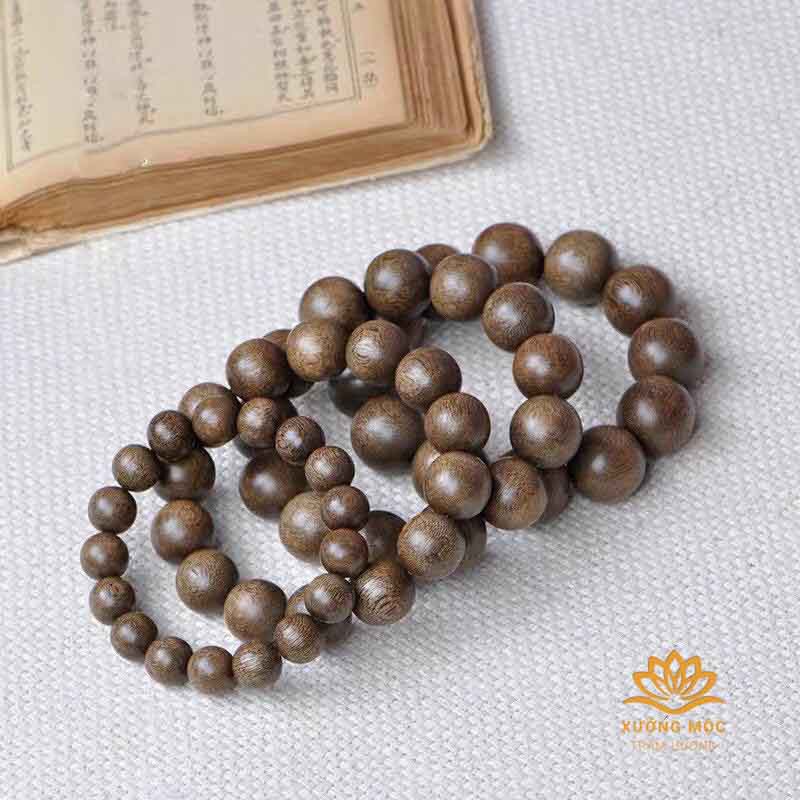Vòng Tay Trầm Hương - Tròn Đơn 6mm/8mm | Trầm Hương Tự Nhiên Lào | BigBuy360 - bigbuy360.vn