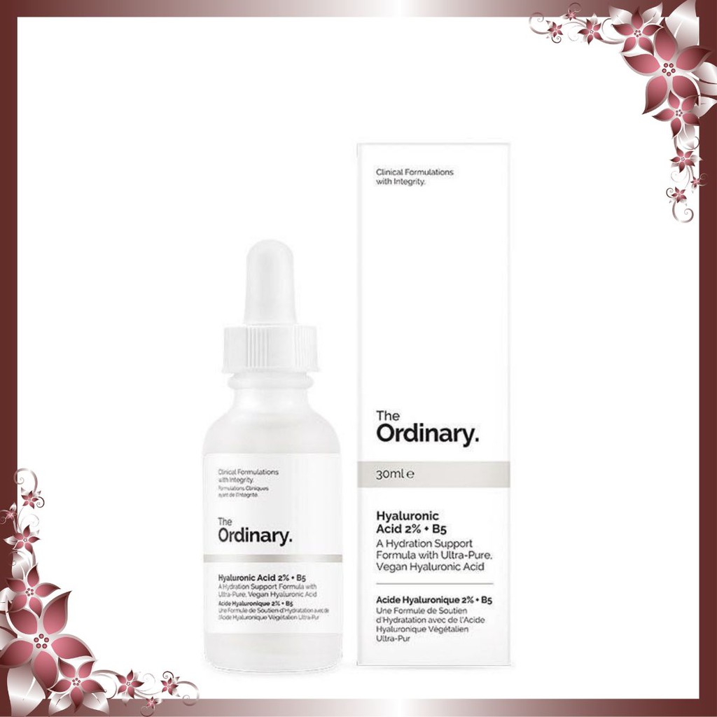  [RẺ NHẤT] Serum giữ ẩm, phục hồi da Hyaluronic Acid 2% + B5 THE ORDINARY