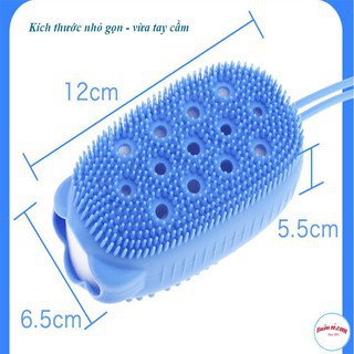[SIÊU RẺ] Bông tắm tạo bọt silicon