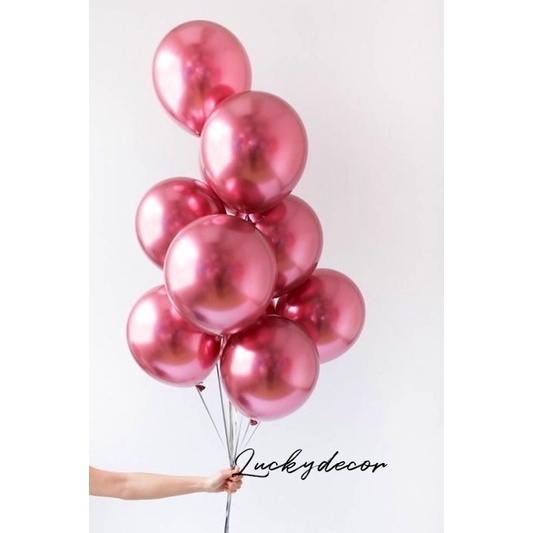 Combo 30 quả siêu nhũ 10 inch 30cm MS098 Đủ Màu