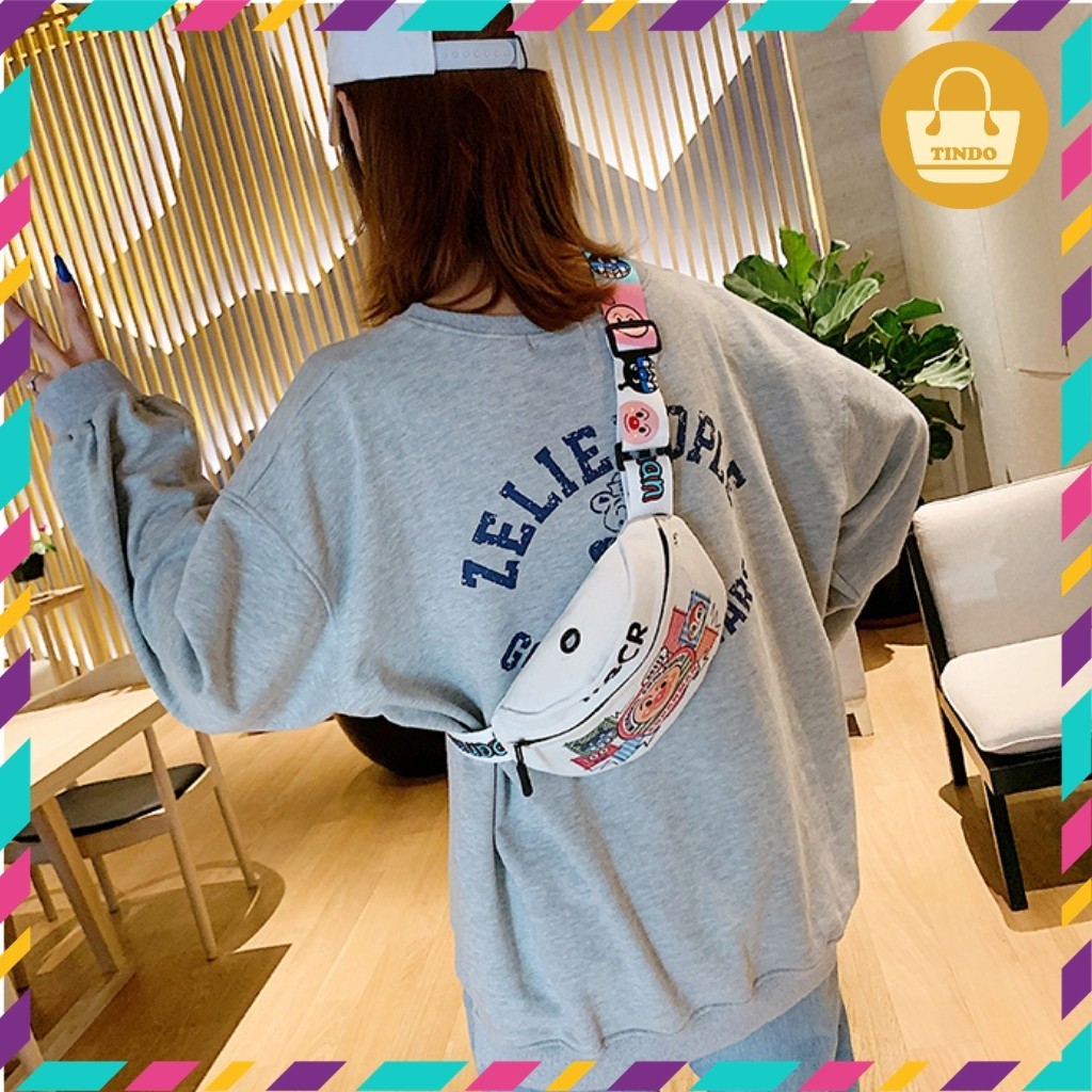 [SALE GIÁ GỐC] Túi bao tử nữ bằng vải dễ thương anpanman đi dã ngoại phong cách Nhật Bản [1828] | BigBuy360 - bigbuy360.vn