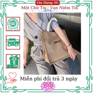 Túi Cói Đựng Đồ Phong Cách Thời Trang Merci