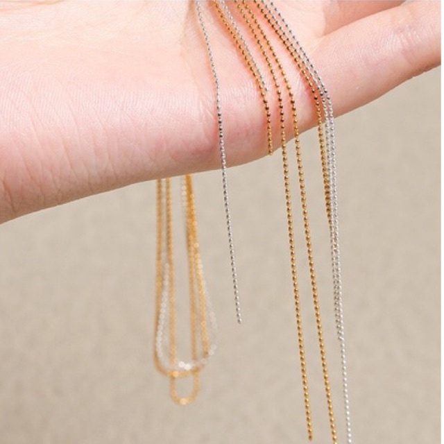 Bi dây size nhỏ đính viền móng 0,8mm