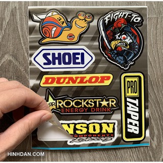 Tem Decal dán xe chống nước