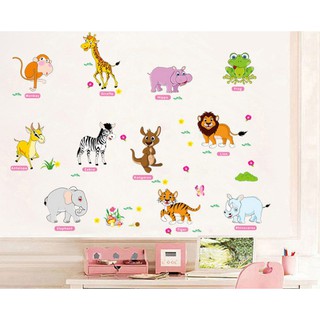 Decal vườn thú DC005 ( CHẤT LƯỢNG LOẠI 1)